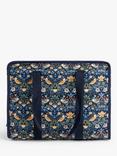 John Lewis William Morris Strawberry Thief Craft Bag, Navy