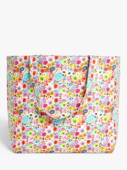 John Lewis Little Scattered Drawstring Craft Bag, Multi - view 2, Multi