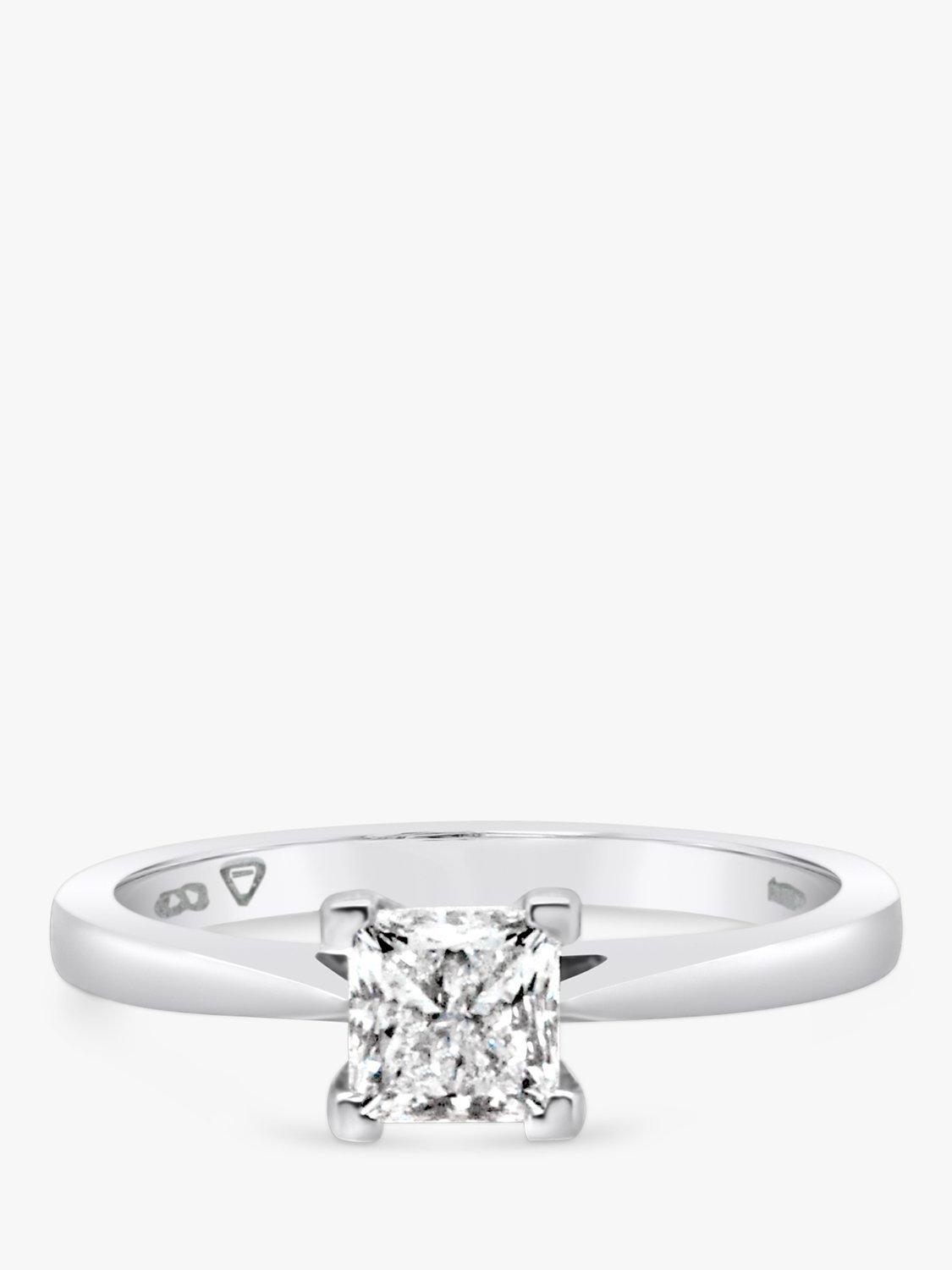 Product image 1 of 4, which shows Milton & Humble Jewellery Pre-Loved Platinum Diamond Engagement Ring