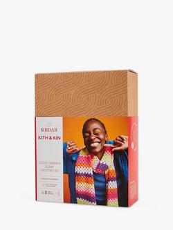 Sirdar Kith & Kin Good Granny Scarf Crochet Kit, Pattern