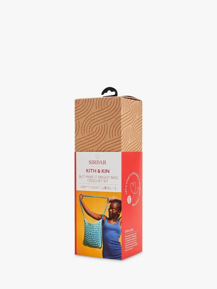 Sirdar Kith & Kin But Make it Bright Bag Crochet Kit, Pattern
