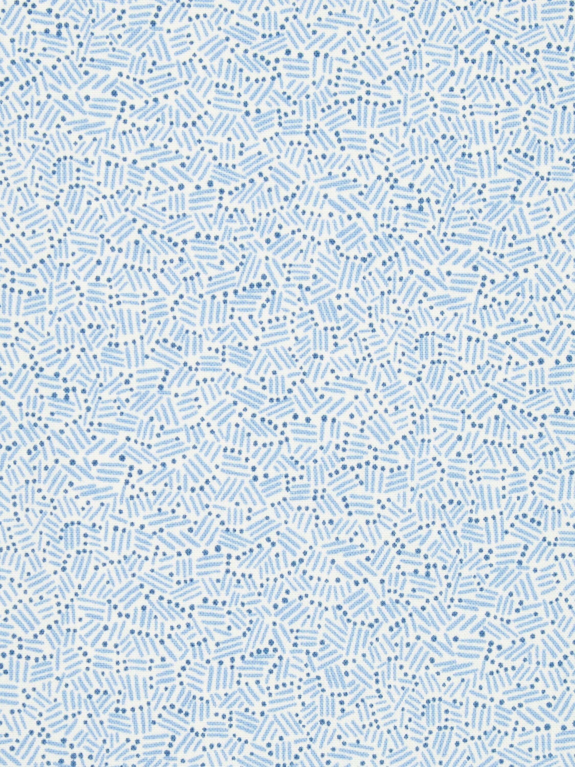 Liberty Fabrics Dots and Dashes Quilting Fabric, Blue
