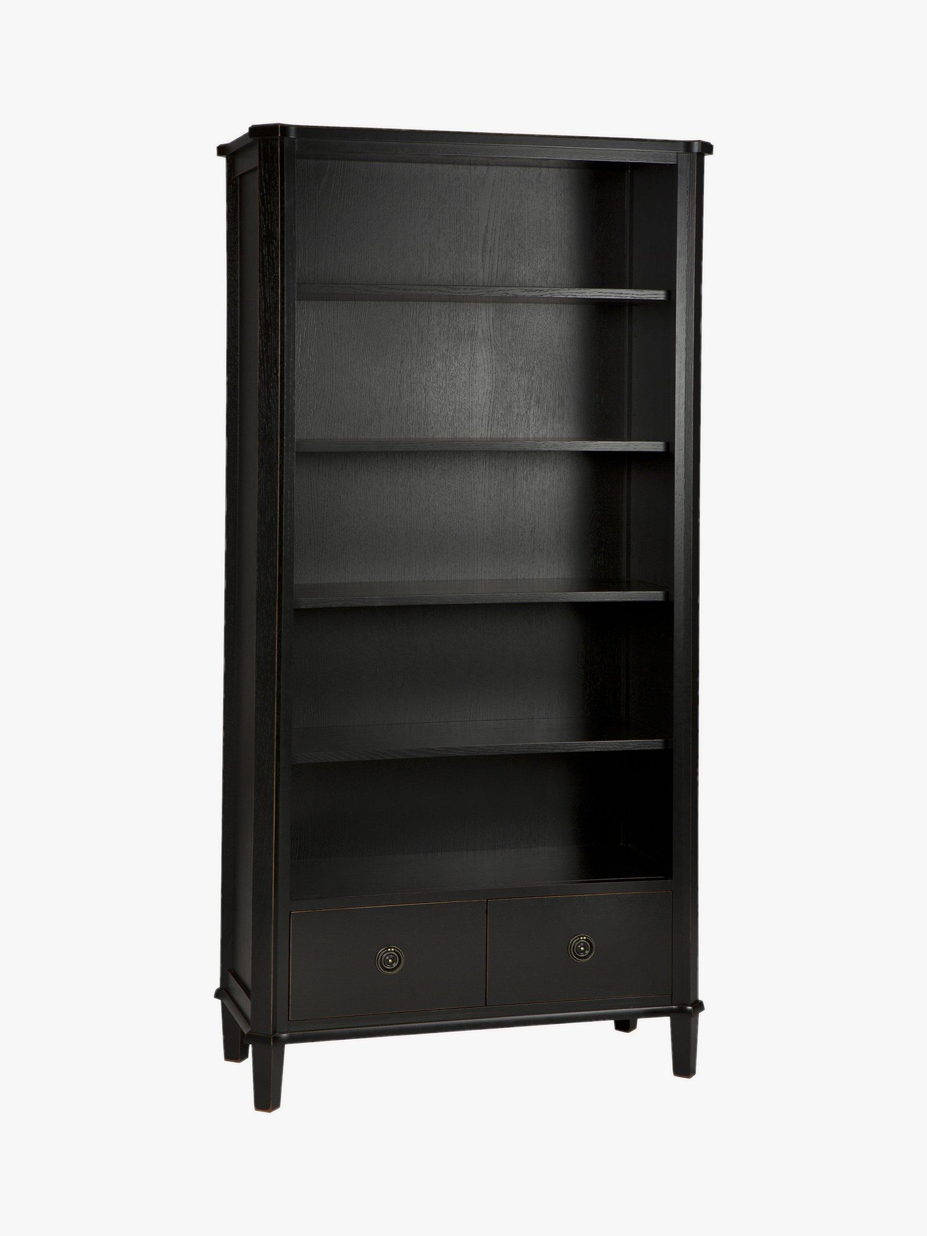Laura Ashley Henshaw 2 Drawer Bookcase, Black
