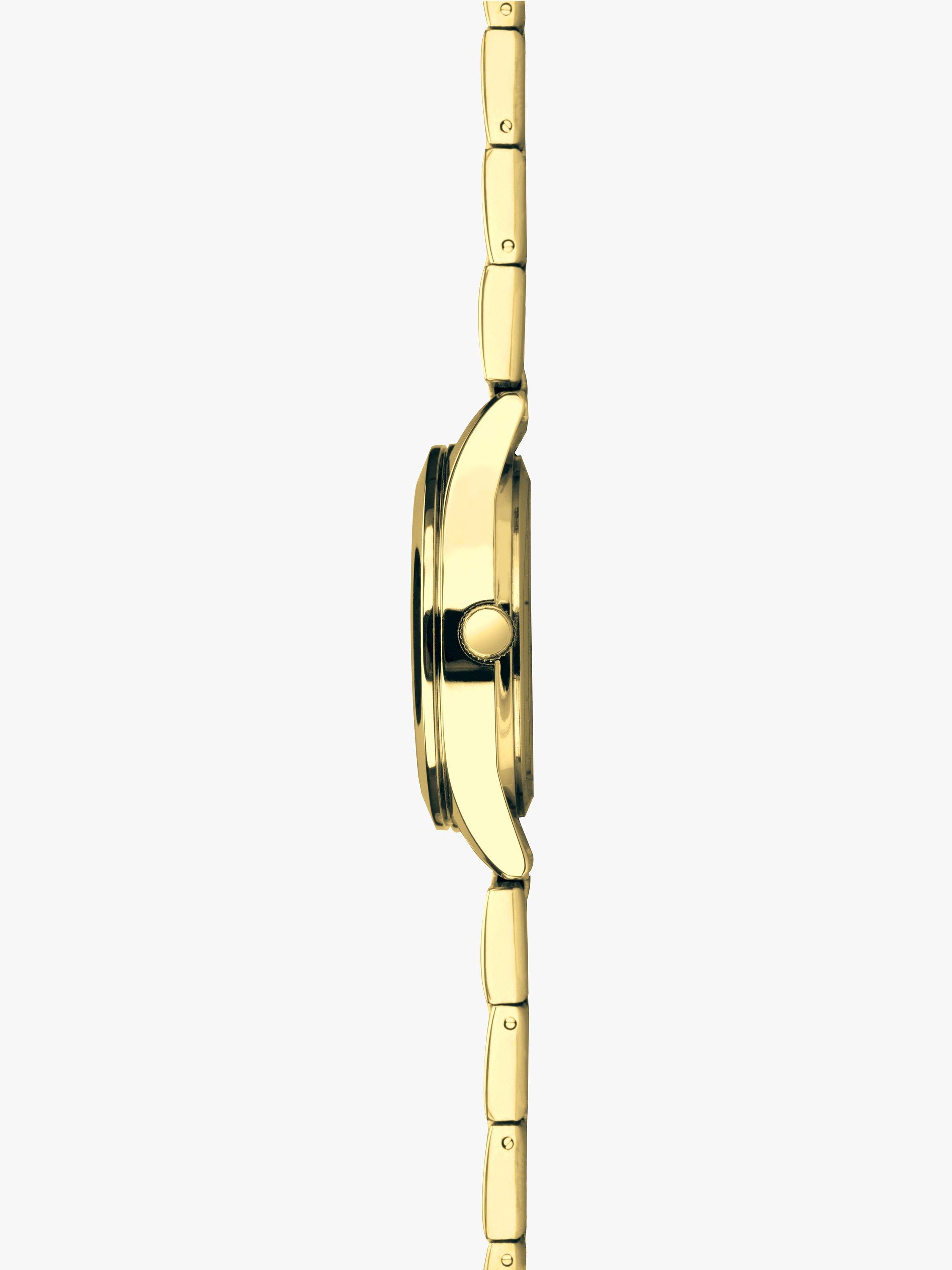 Product image 4 of 6, which shows Sekonda 40428 Women's Taylor Date Bracelet Strap Watch, Gold/Champagne