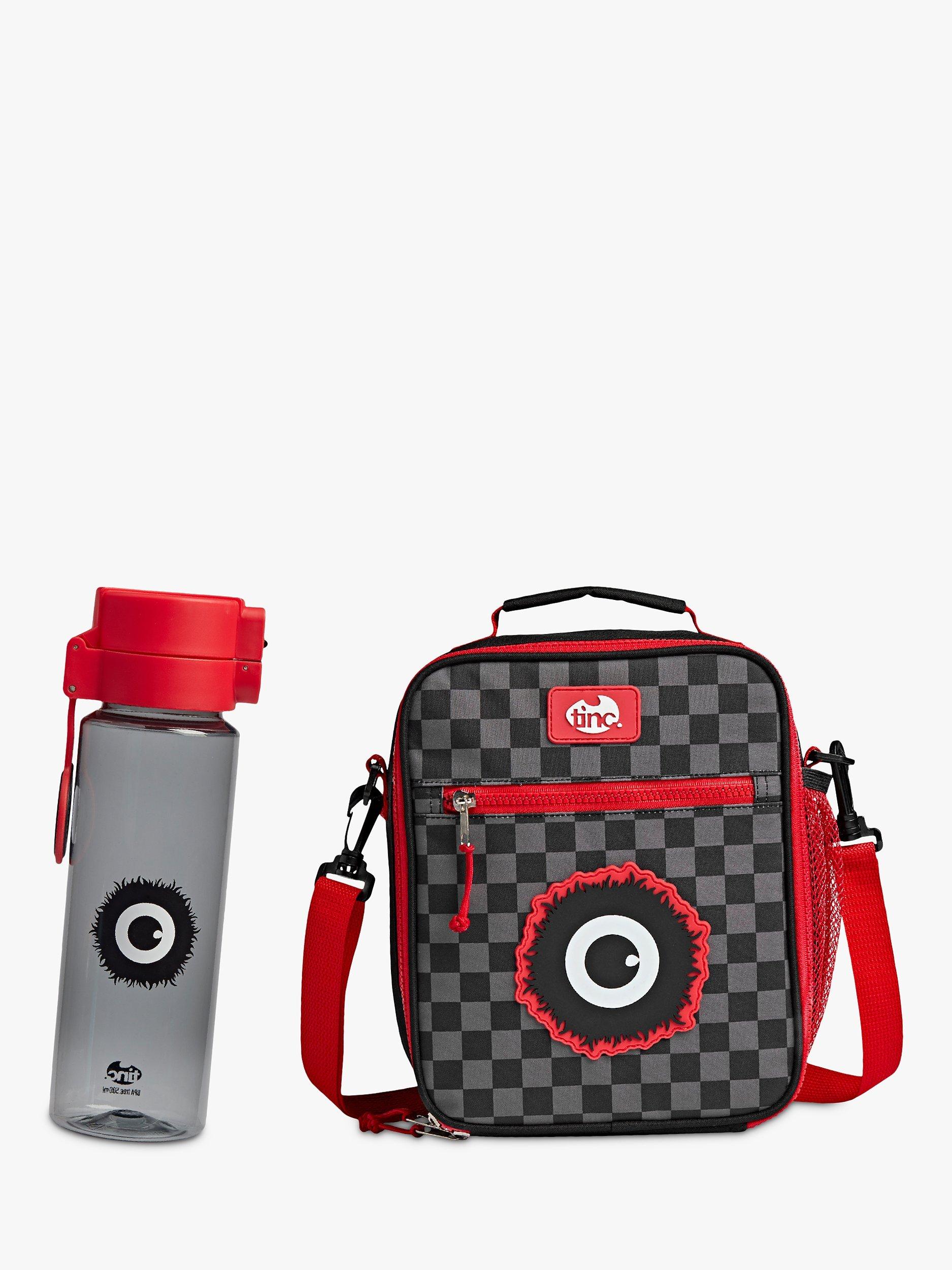 Tinc Kronk Satchel Lunch Bag & 500ml Drinks Bottle, Grey