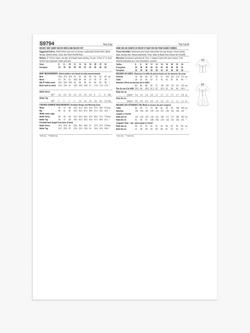 Simplicity Vintage Misses' Knit Short Halter Dress and Top Sewing Pattern, S9794 - view 2, H5