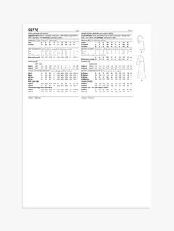 Simplicity Mimi G Misses' Caftans Sewing Pattern, S9776 - view 2, D5