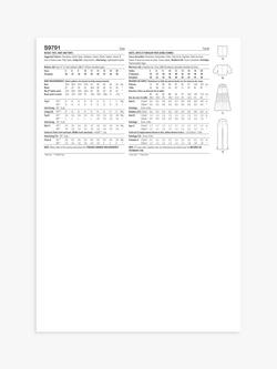Simplicity Misses' Crop Tops, Skirt and Pants Sewing Pattern, S9791 - view 2, D5