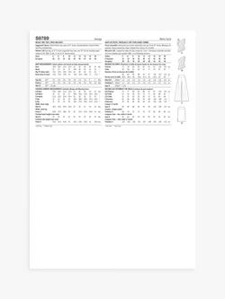 Simplicity Misses' Knit Top, Pants and Skirt Sewing Pattern, S9789 - view 2, D5