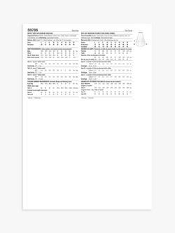 Simplicity Misses' Skirt with Hemline Variations Sewing Pattern, S9786 - view 2, P5