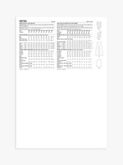 Simplicity Women's' Knit Top, Pants and Skirt Sewing Pattern, S9790 - view 2, W2