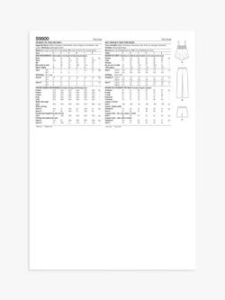 Simplicity Children's Top, Pants and Shorts Sewing Pattern, S9800 - view 2, Multi