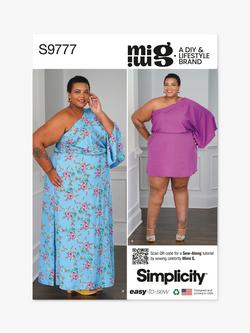 Simplicity Mimi G Women's Caftans Sewing Pattern, S9777, Multi