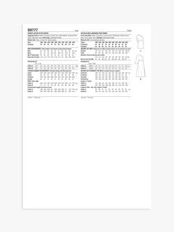 Simplicity Mimi G Women's Caftans Sewing Pattern, S9777 - view 2, Multi