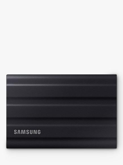 Samsung T7 Shield USB 3.2 Gen 2 Portable SSD Hard Drive, 4TB, Black, Black