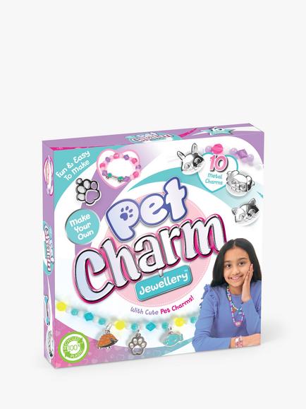 Craft Box Pet Charm Jewellery Making Set, Multi