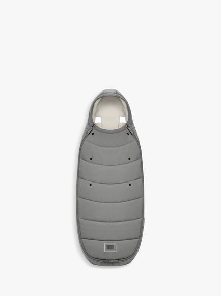 Cybex Platinum 2023 Pushchair Footmuff, Mirage Grey