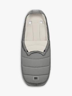 Cybex Platinum 2023 Pushchair Footmuff - view 2, Mirage Grey