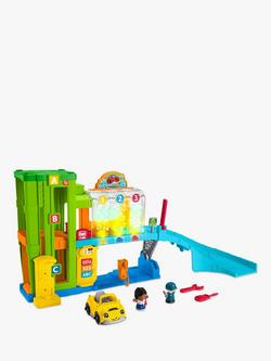 Fisher-Price Little People Light-Up Learning Garage Play Set, Multi