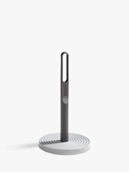 ReBorn Recycled Plastic Kitchen Roll Holder, Grey