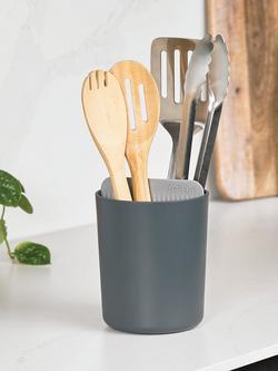 ReBorn Recycled Plastic Utensil Holder - view 2, Grey