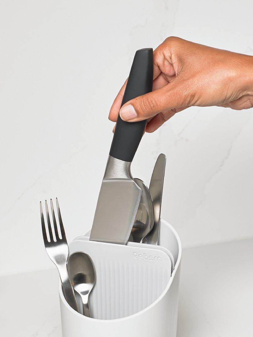 ReBorn Recycled Plastic Cutlery Drainer Stone