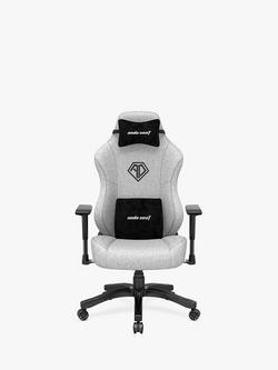 anda seaT Phantom 3 Fabric Premium Office Gaming Chair, Grey
