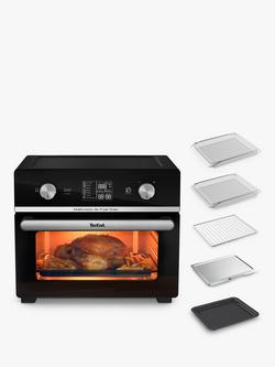 Tefal FW606840 Easy Fry 10-in-1 Air Fryer Oven with Accessories, 20L, Black, Black