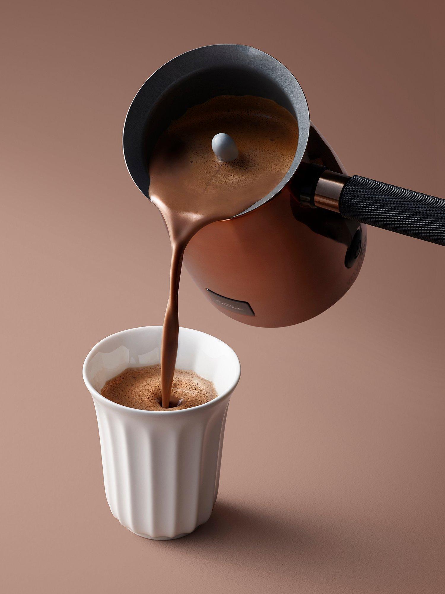 Hotel Chocolat Velvetiser store Hit chocolate and latte maker