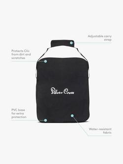 Silver Cross Clic Stroller Bag, Black - view 2, Black