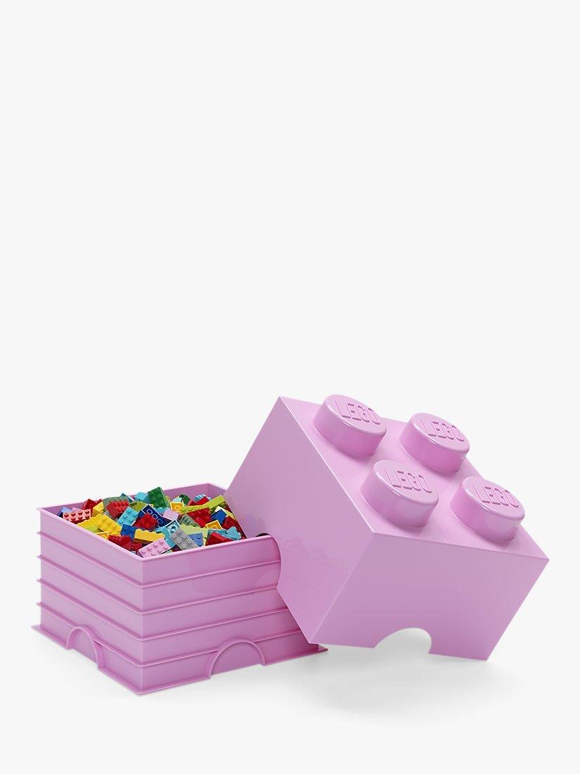 LEGO 4 Storage Brick, Light Purple