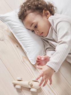 Bedfolk Down Alternative Toddler Pillow, White