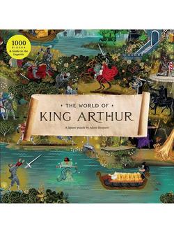 Laurence King Publishing The World of King Arthur Jigsaw Puzzle, 1000 Pieces, Multi