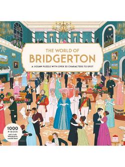 Laurence King Publishing The World of Bridgerton Jigsaw Puzzle, 1000 Pieces, Multi