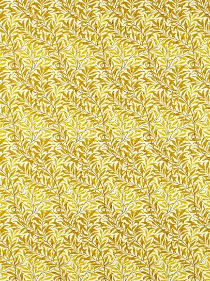 Morris & Co. Willow Bough Furnishing Fabric, Summer Yellow, Summer Yellow