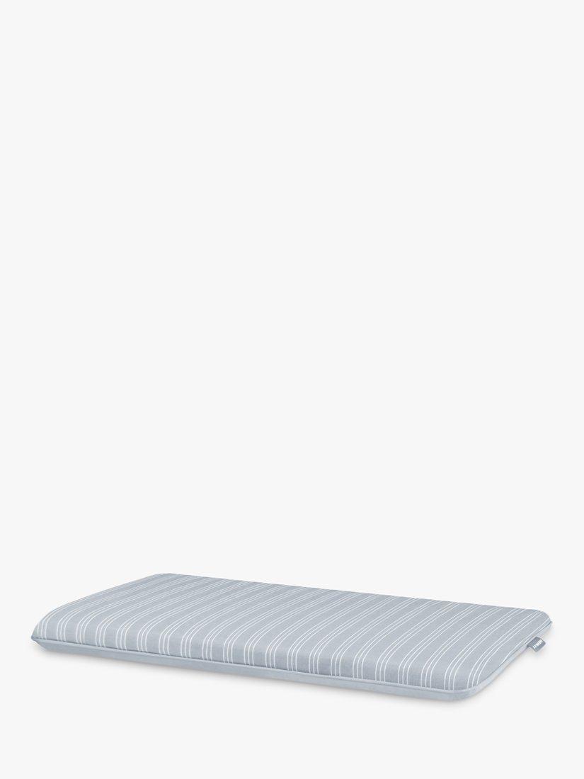 John Lewis Henley by KETTLER 2-Seater Garden Bench Cushion, Pacific Blue