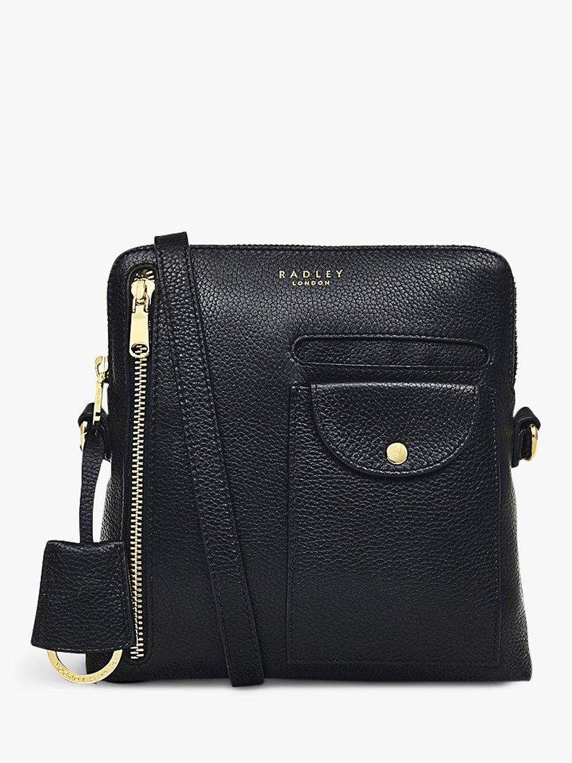 Radley Ridge Park Small Zip Top Cross Body Bag, Black
