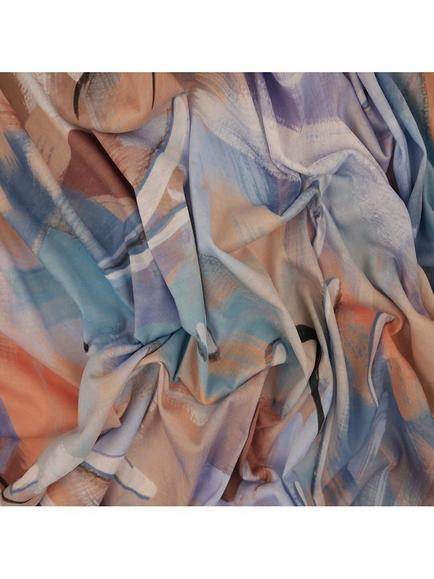 Montreux Fabrics Abstract Neutrals Jersey Fabric, Natural, Natural