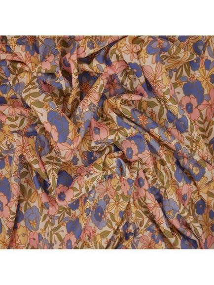 Montreux Fabrics Classic Mini Floral Jersey Fabric, Multi, Multi