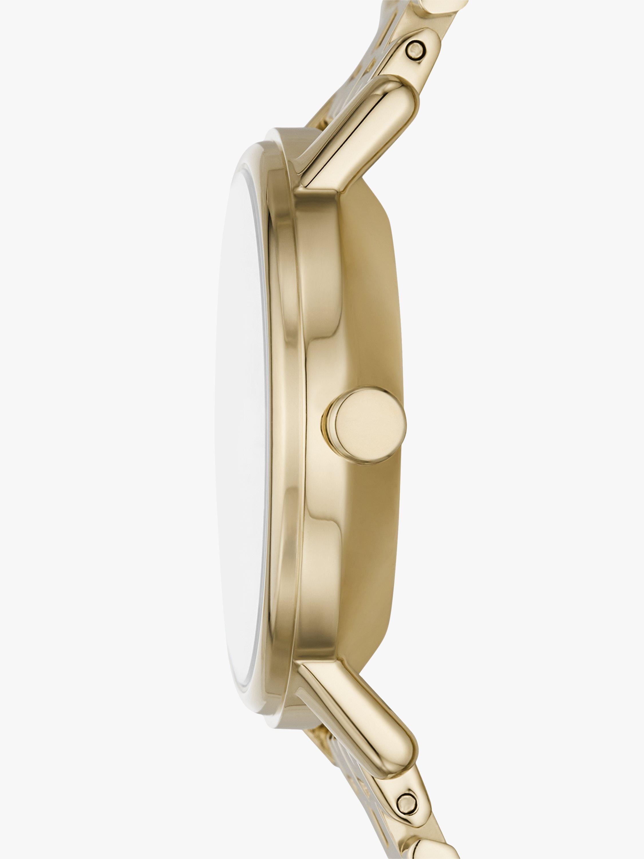 Product image 2 of 6, which shows Skagen SKW3102 Women's Kuppel Lille Bracelet Strap Watch, Gold
