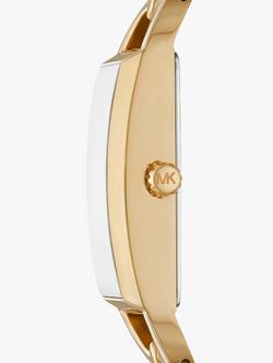 Michael Kors Empire Chain Link Bracelet Watch - view 2, Gold