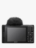 Sony ZV-1 II Compact Digital Camera with 18-50mm Lens, 2.7x Optical Zoom, 4K Ultra HD, 20.1MP, Wi-Fi, Bluetooth, 3” Vari-Angle Touch Screen, Black