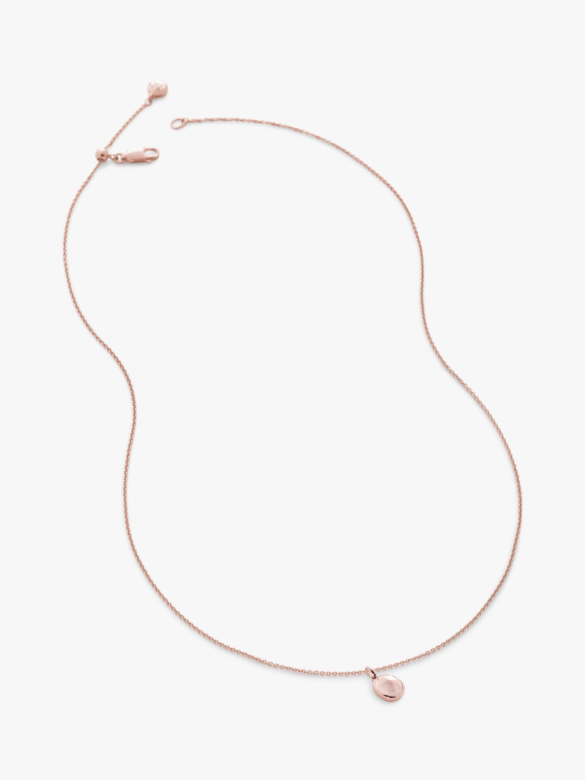 John lewis rose gold necklace discount