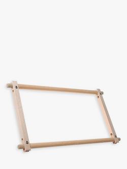 Elbesee Hand Rotating Needlework Frame, 53cm, Multi