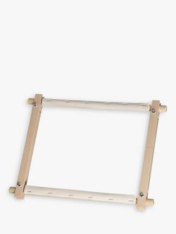Elbesee Hand Rotating Needlework Frame, L30 x W43cm, Multi