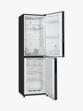 Bosch Series 2 KGN27NBEAG Freestanding 50/50 Fridge Freezer, Black