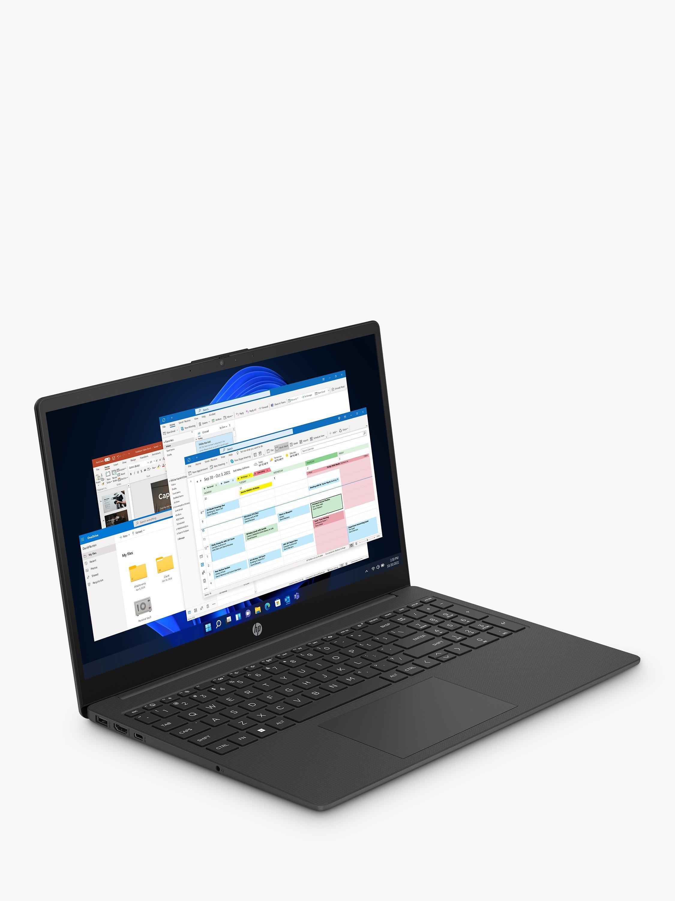 HP 15-fc0018na Laptop, AMD Ryzen 3 Processor, 4GB RAM, 128GB SSD, 15.6" Full HD, Black