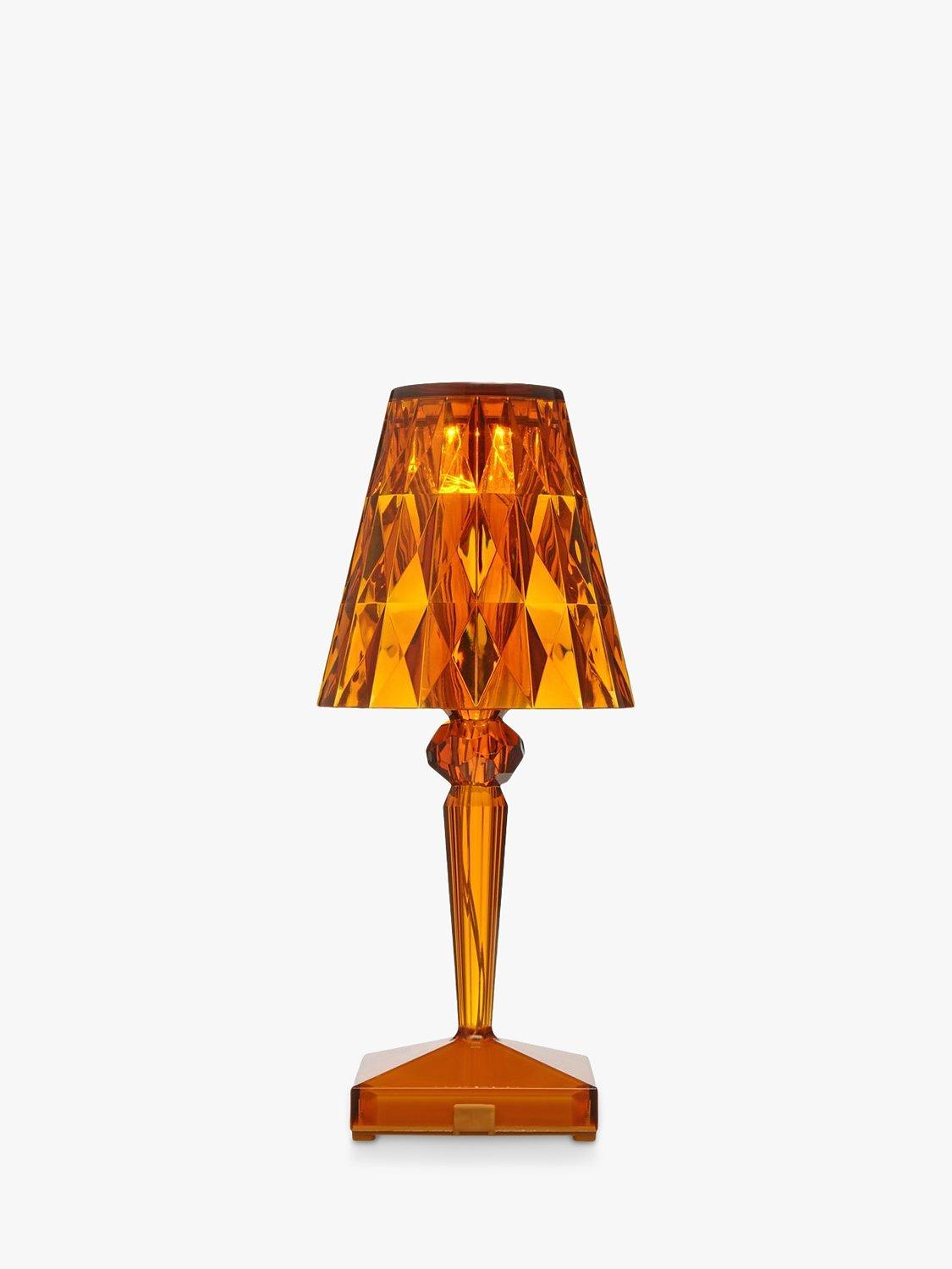 Kartell Battery Rechargeable Table Lamp Orange