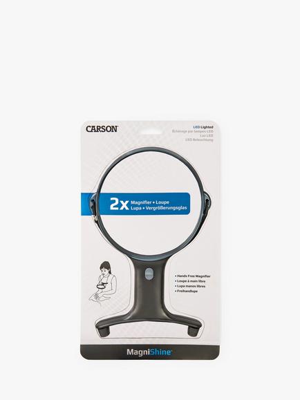 Carson Magnishine 2x Magnifying Lens and LED Light - view 2, Multi