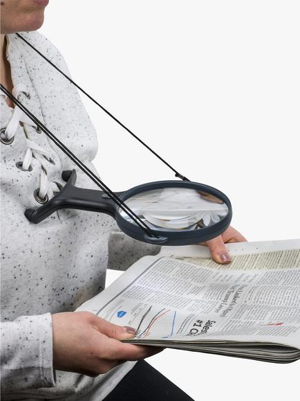 Carson Magnishine 2x Magnifying Lens and LED Light, Multi